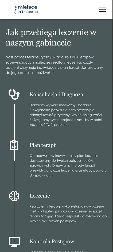 miejsce zdrowia mobile