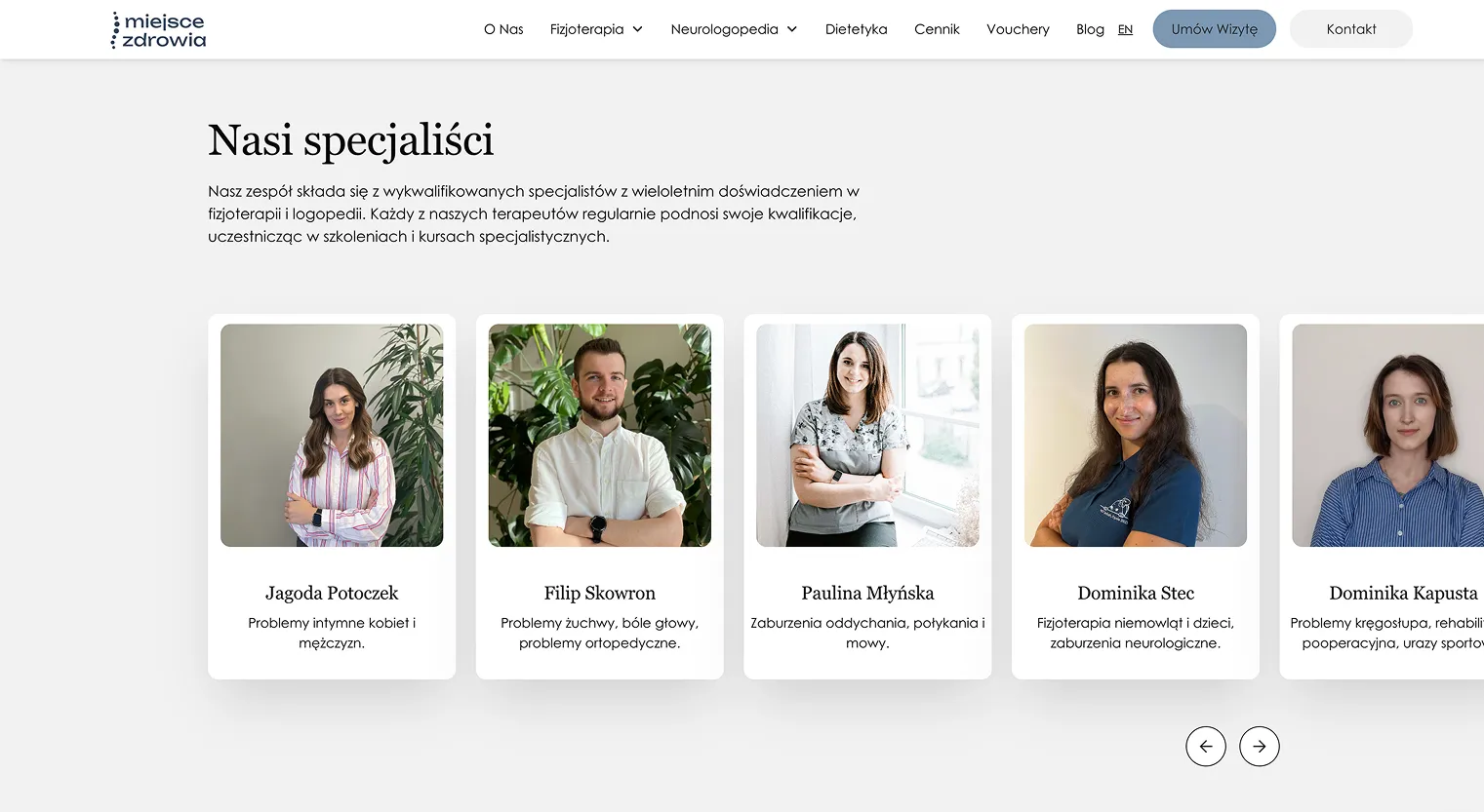 miejsce zdrowia team